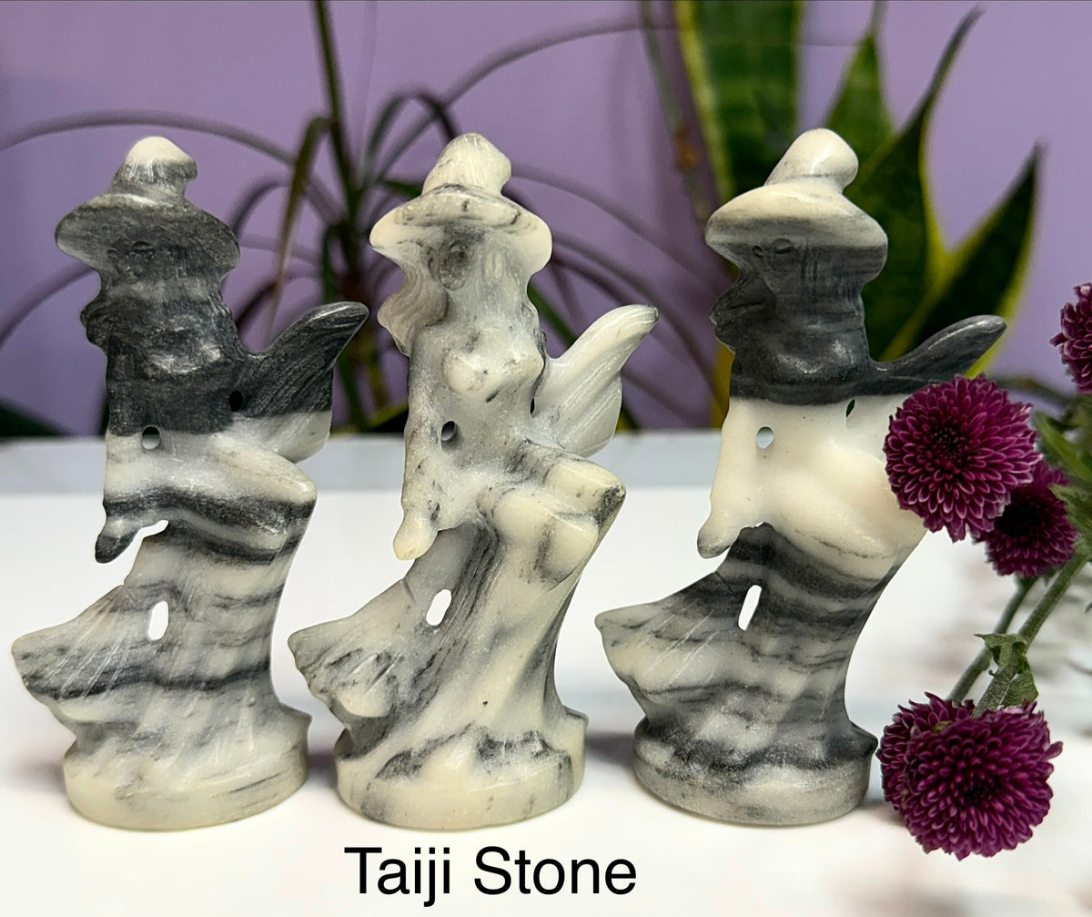 Wholesale lot 4 PCs Mixed Natural Crystals Witch Healing Energy