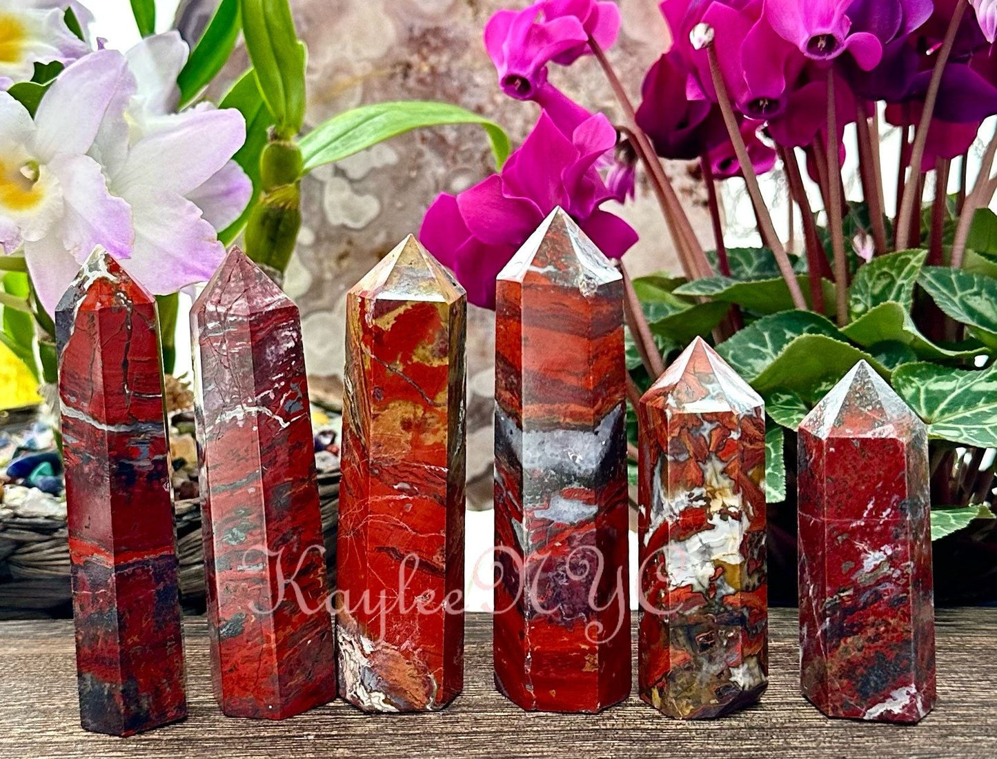 Wholesale Lot 1 Lb Natural Red Agate Obelisk Tower Point Crystal Energy