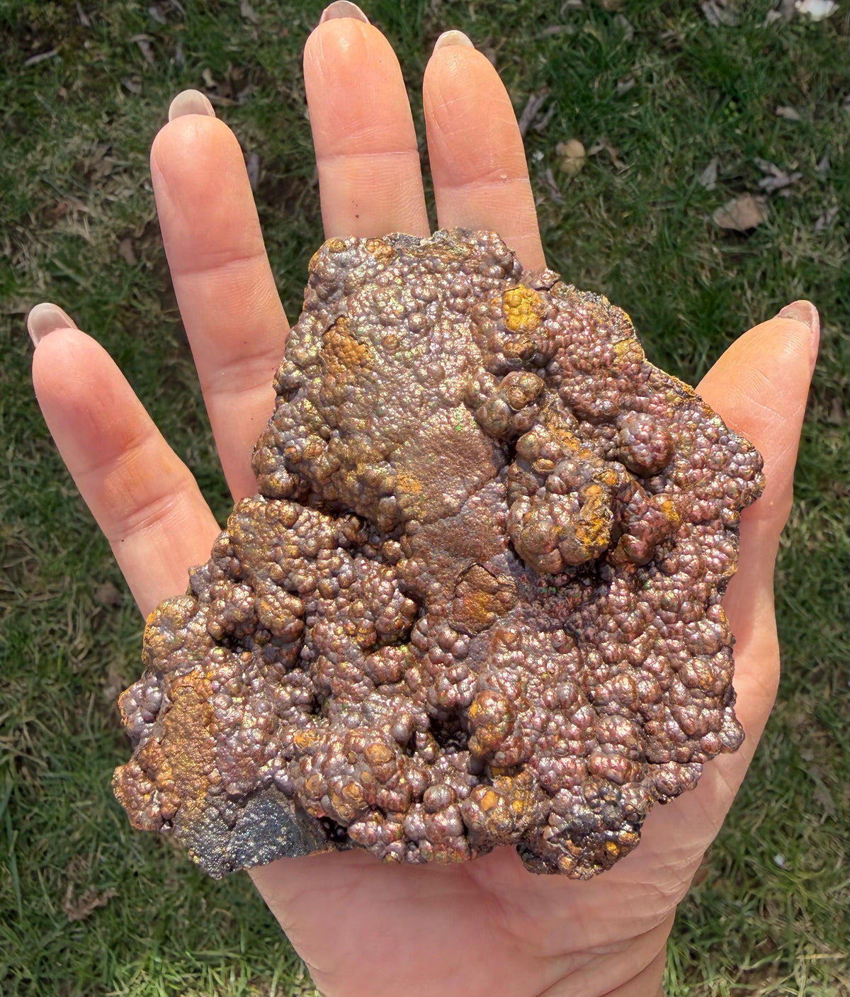 Wholesale Lot 2 Lbs Natural Iridescent Goethite Rough Crystal