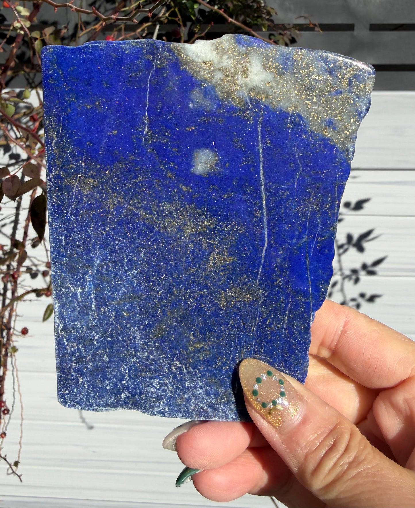 2 lbs Natural Lapis Lazuli Slabs