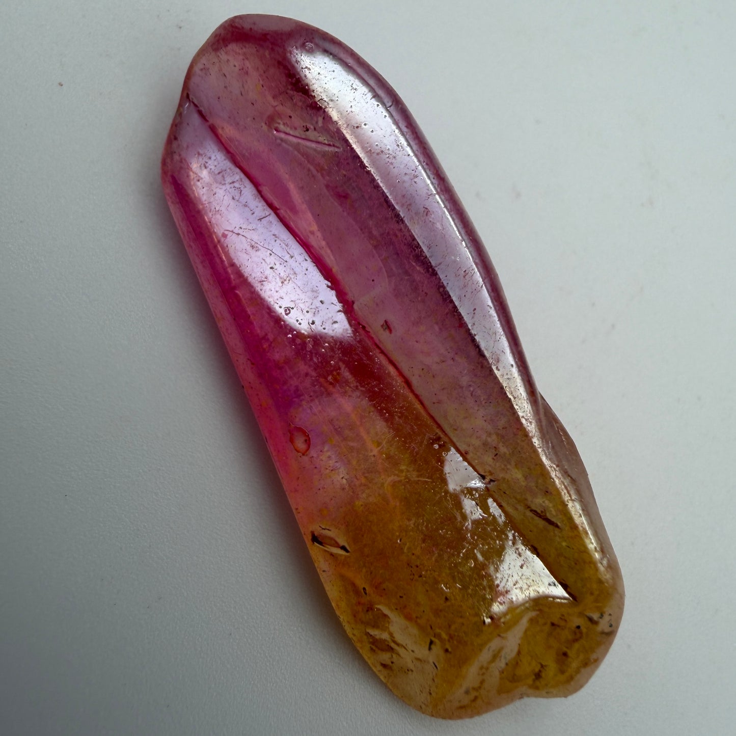 Wholesale Lot 1 Lb Rainbow Aura Quartz Wand Tumble Crystal Nice Quality