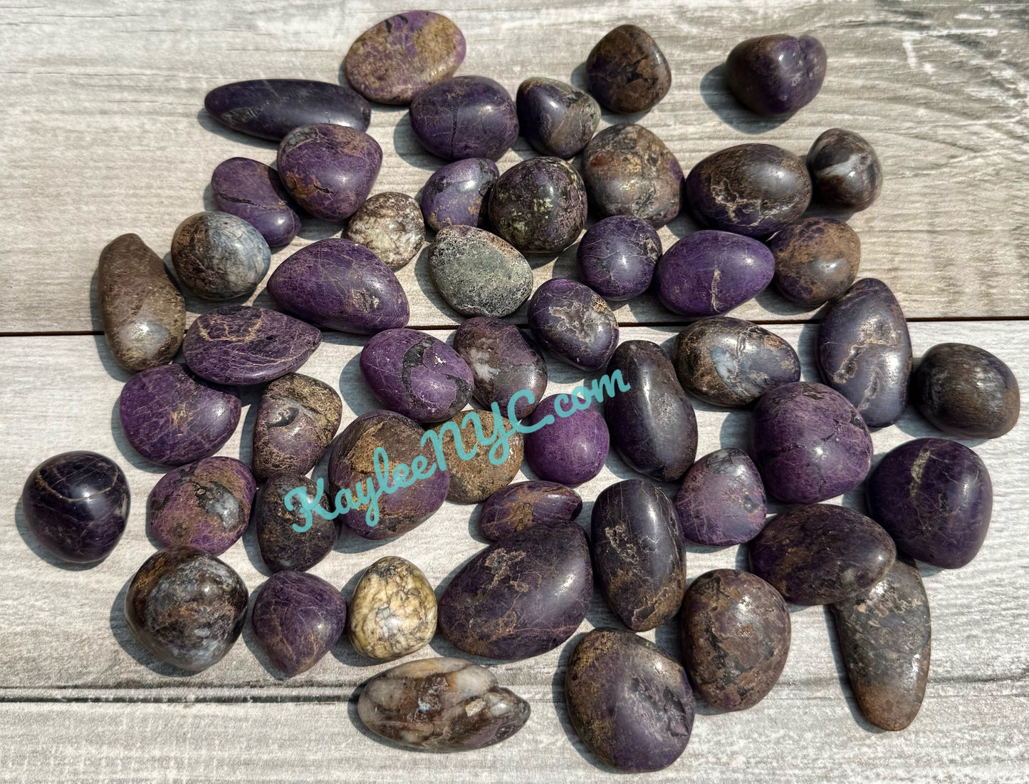 2 lbs Natural Purpurite Tumble