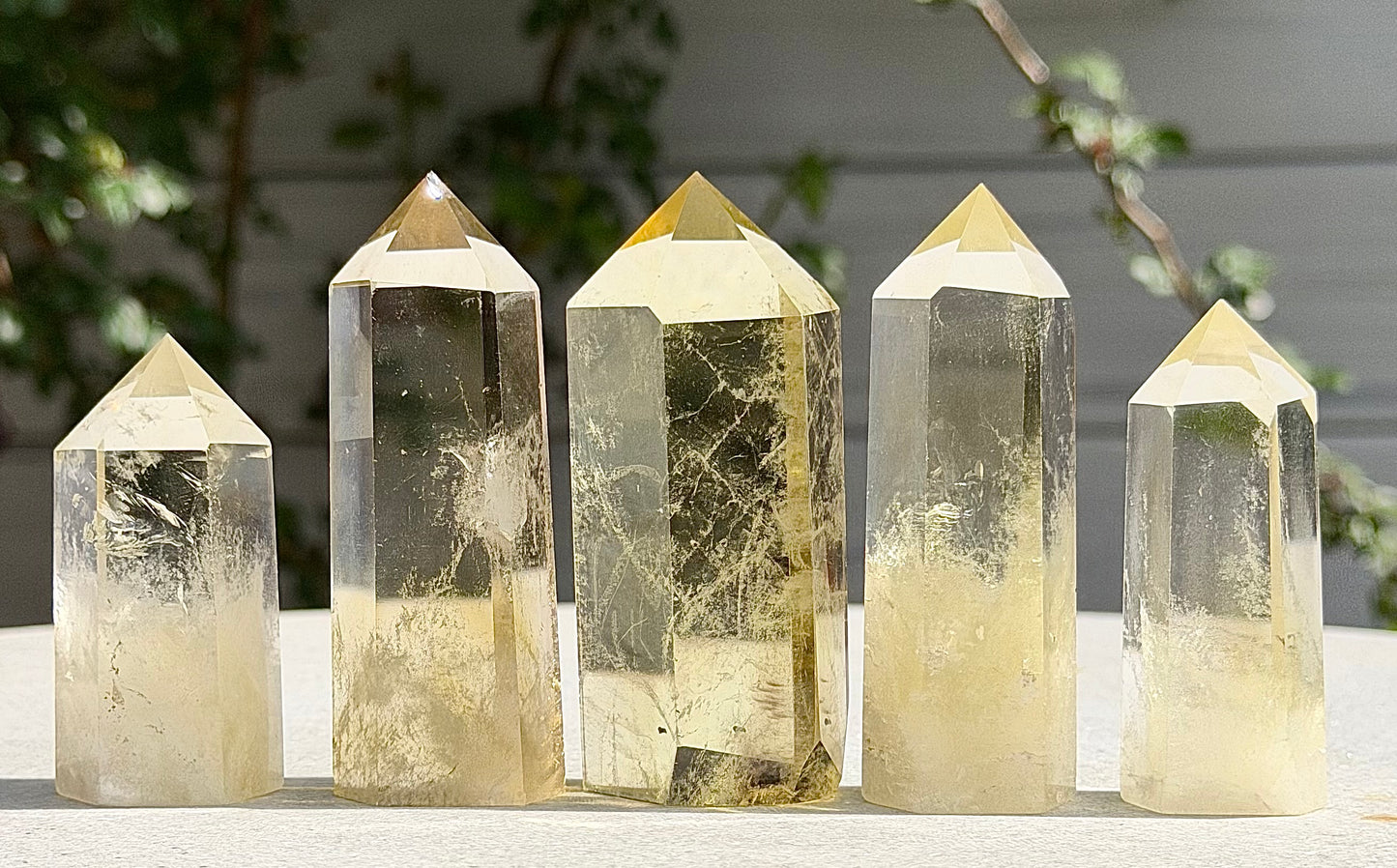 Wholesale Lot 1 Lb Citrine Obelisk Tower Point Crystal Energy Healing