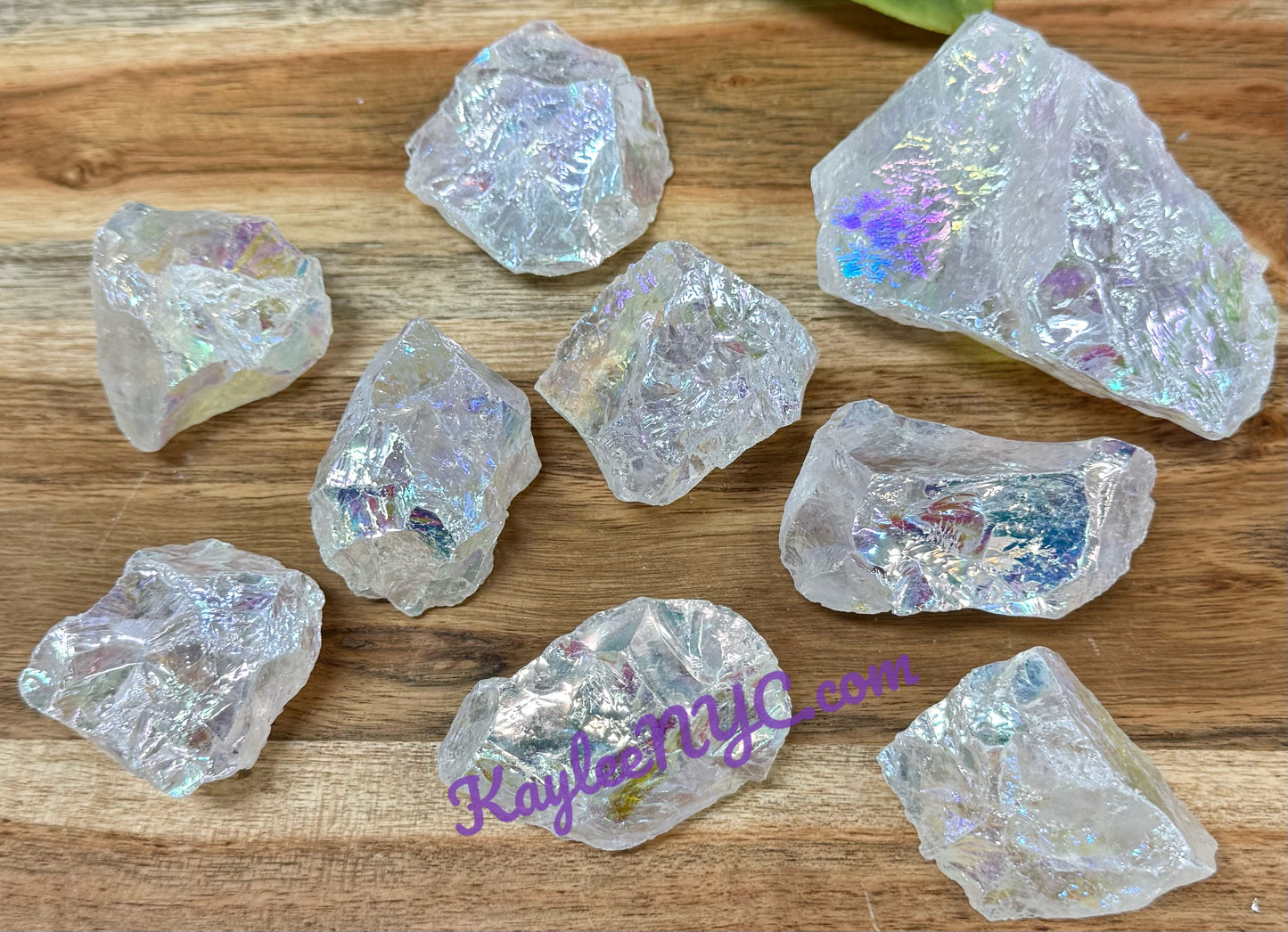 Wholesale Lot 2 lbs Angel Aura Satyaloka Azeztulite Quartz Crystal Healing Energy