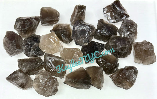 2 lbs Natural Smoky Quartz Rough Crystals Healing Energy