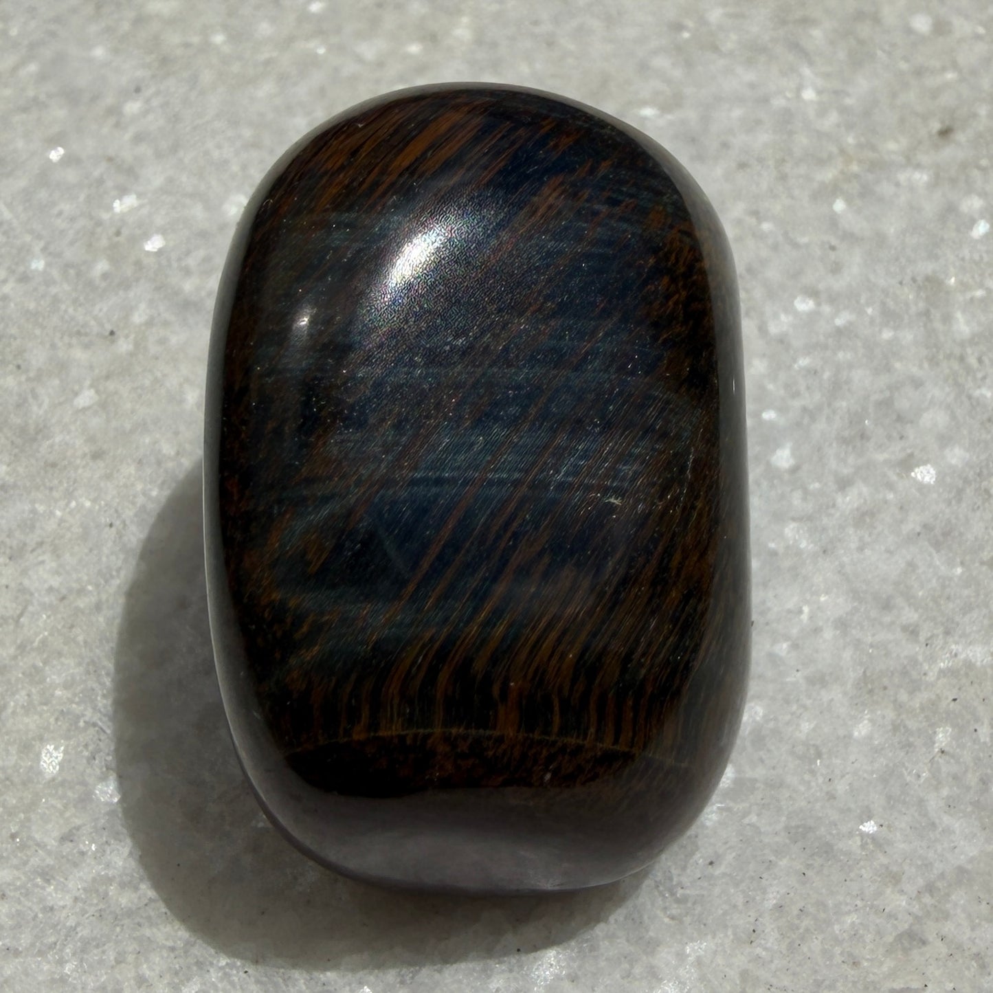 2 lbs Natural Blue Tiger Eye Tumble