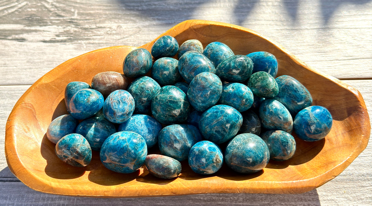 2 lbs Natural Apatite Tumble Crystals healing energy