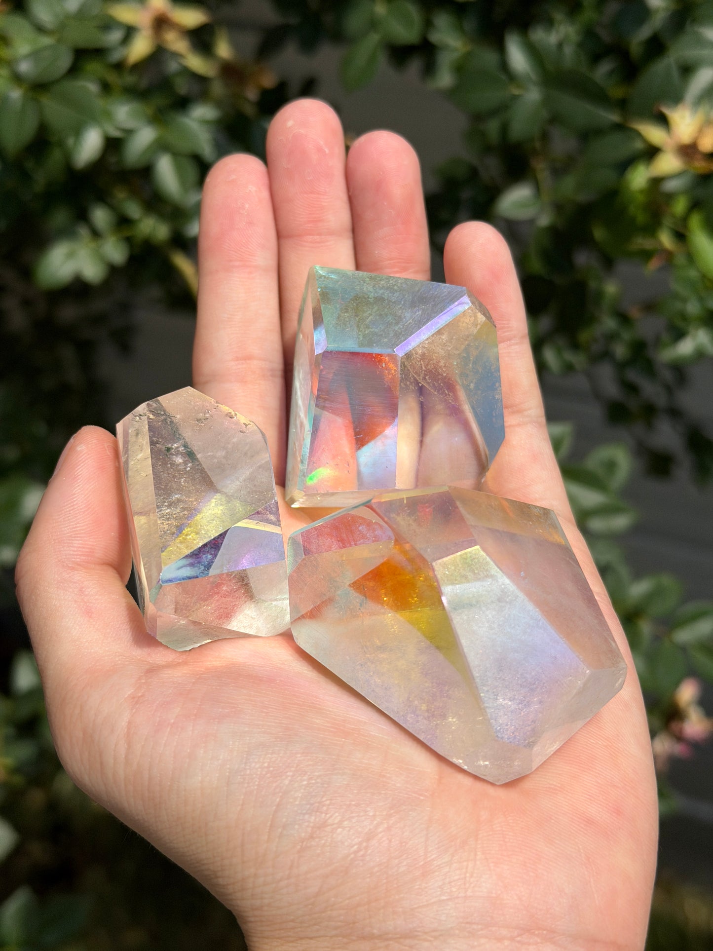 Wholesale Lot 2 lbs Angel Aura Freeform Crystal Polished Healing Energy