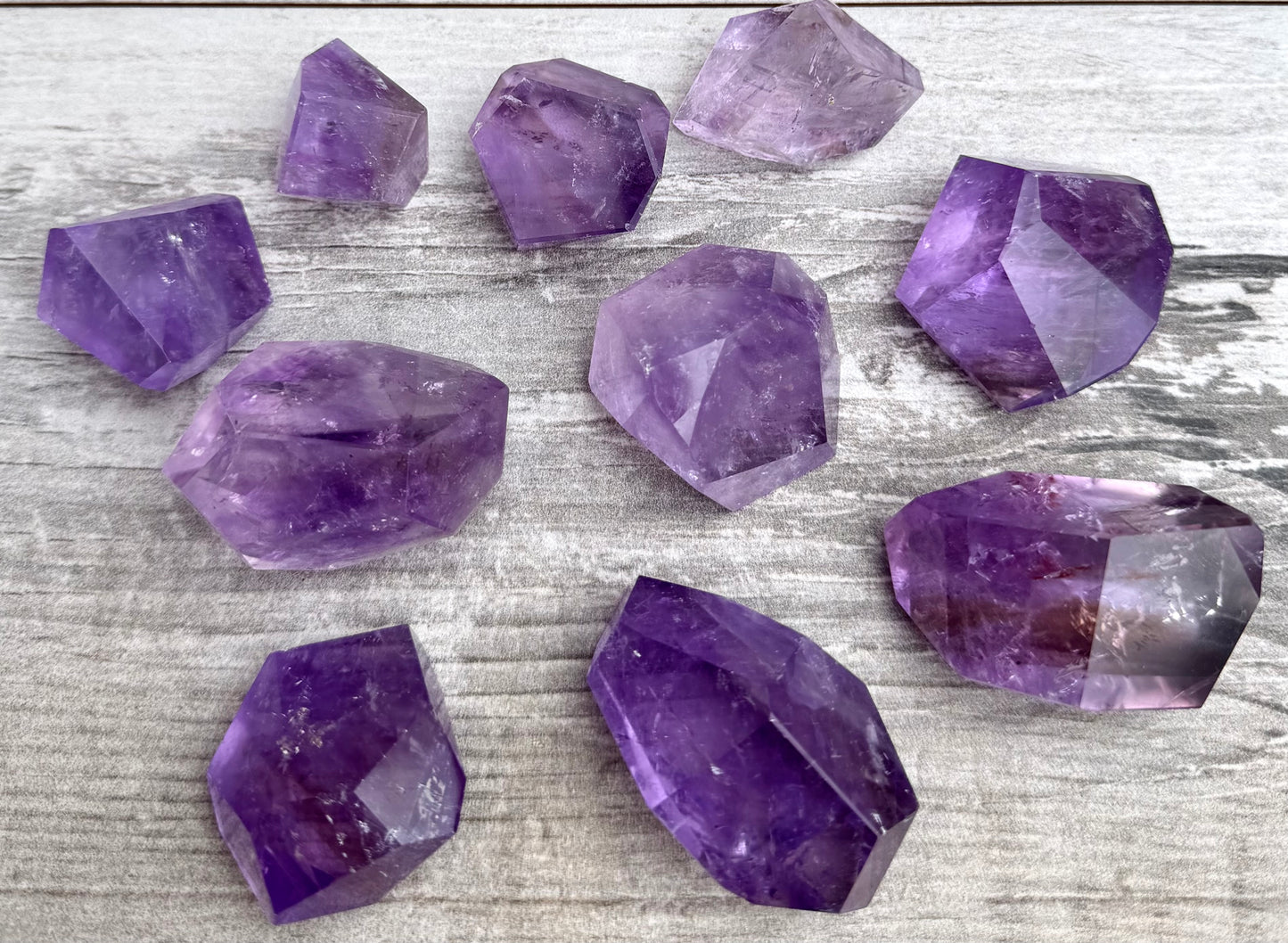 Wholesale Lot 1 lb Natural Amethyst Freeform Crystals Healing Energy