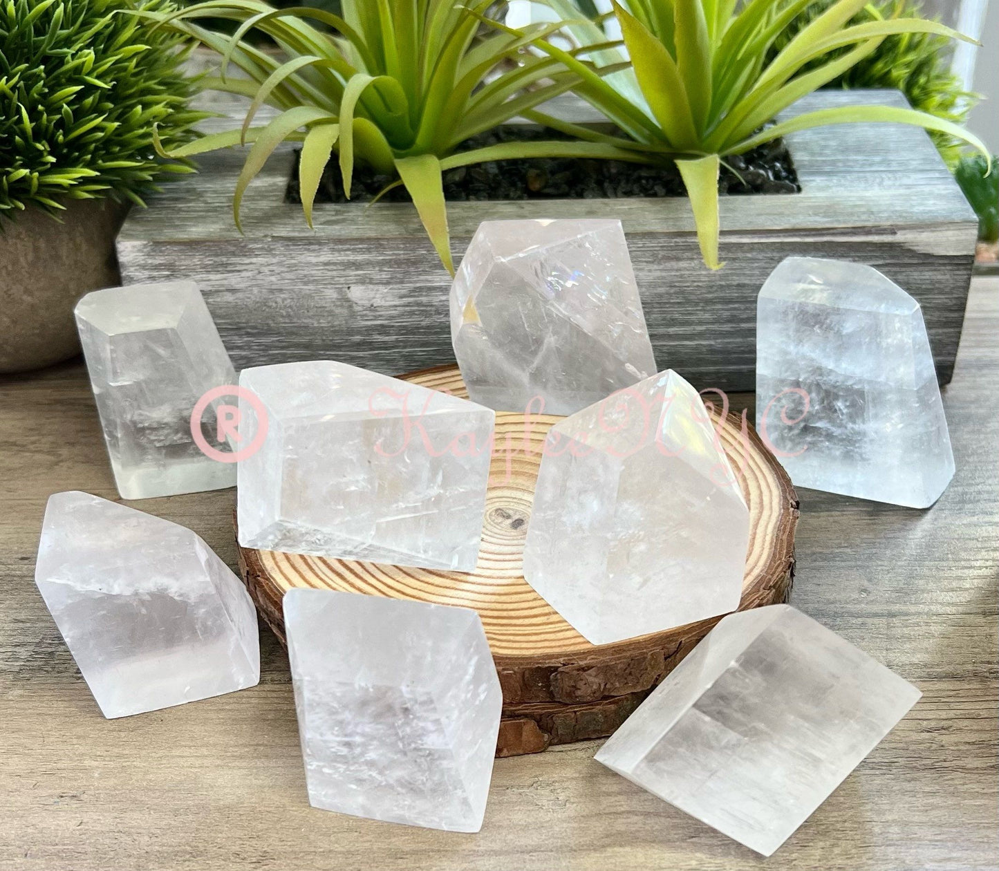 Wholesale Lot 2 Lbs Natural Optical Calcite Freeform Crystal Healing Energy