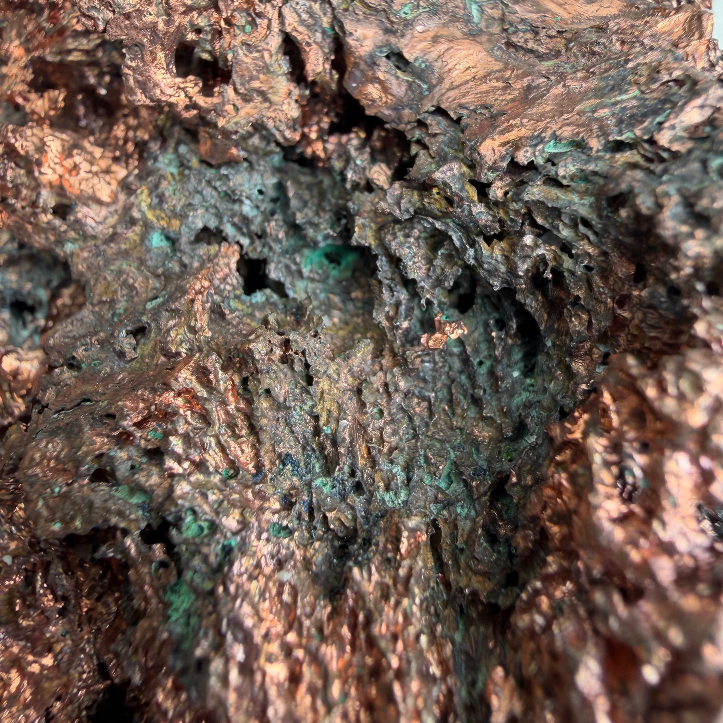 2 lbs Natural Copper Matrix Specimen Rough Crystal