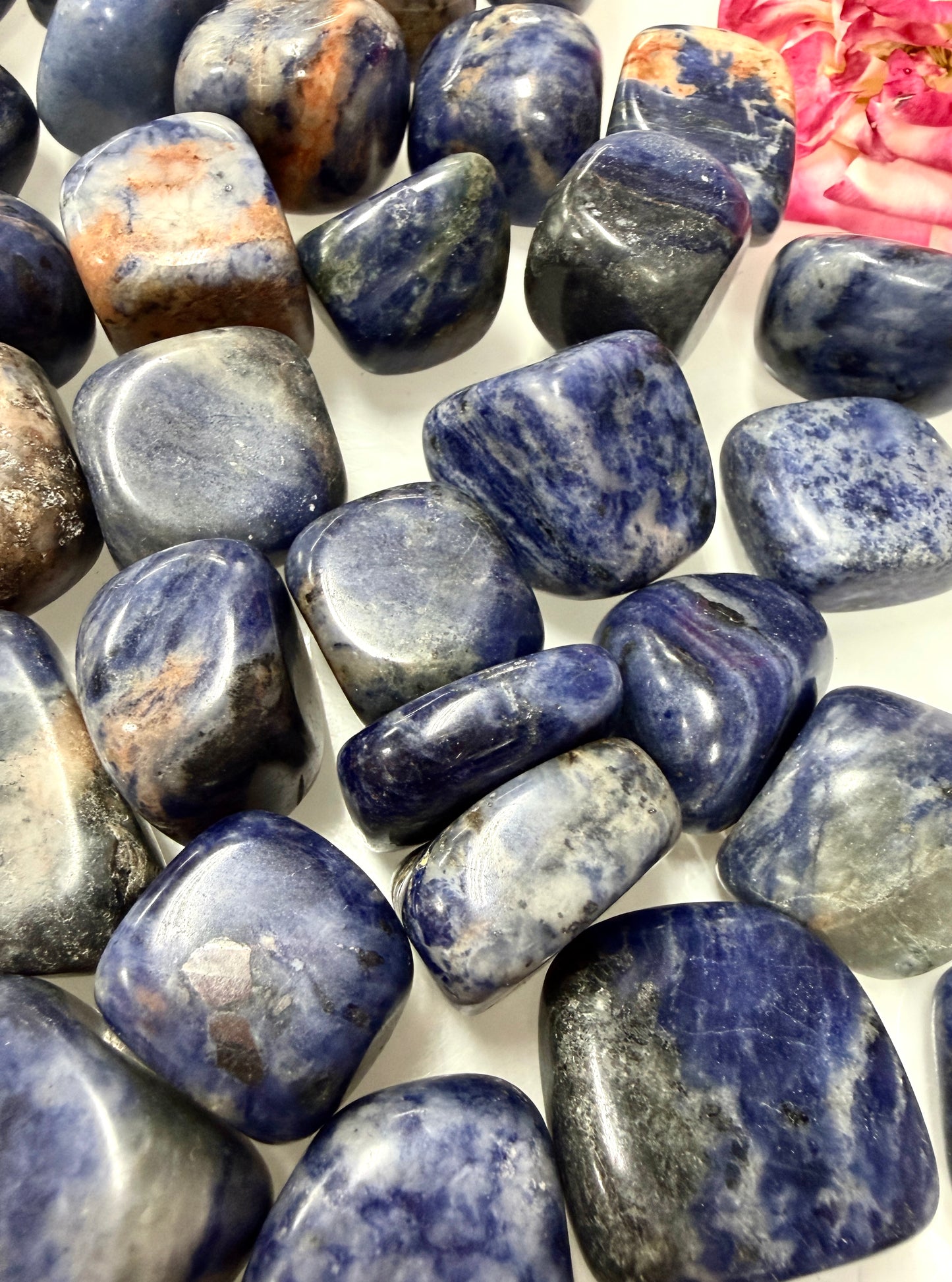 2 lbs Natural Sodalite Tumble Crystal Healing Energy