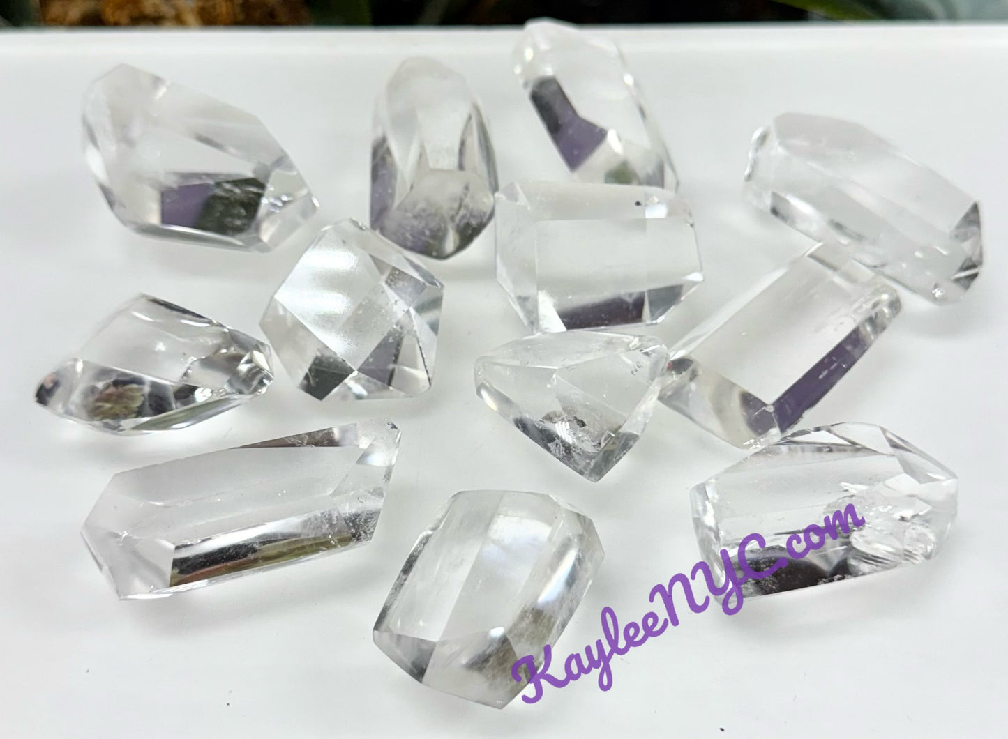 Wholesale Lot 1 lb Natural Clear Quartz Crystal Polished Freeform Healing Energy