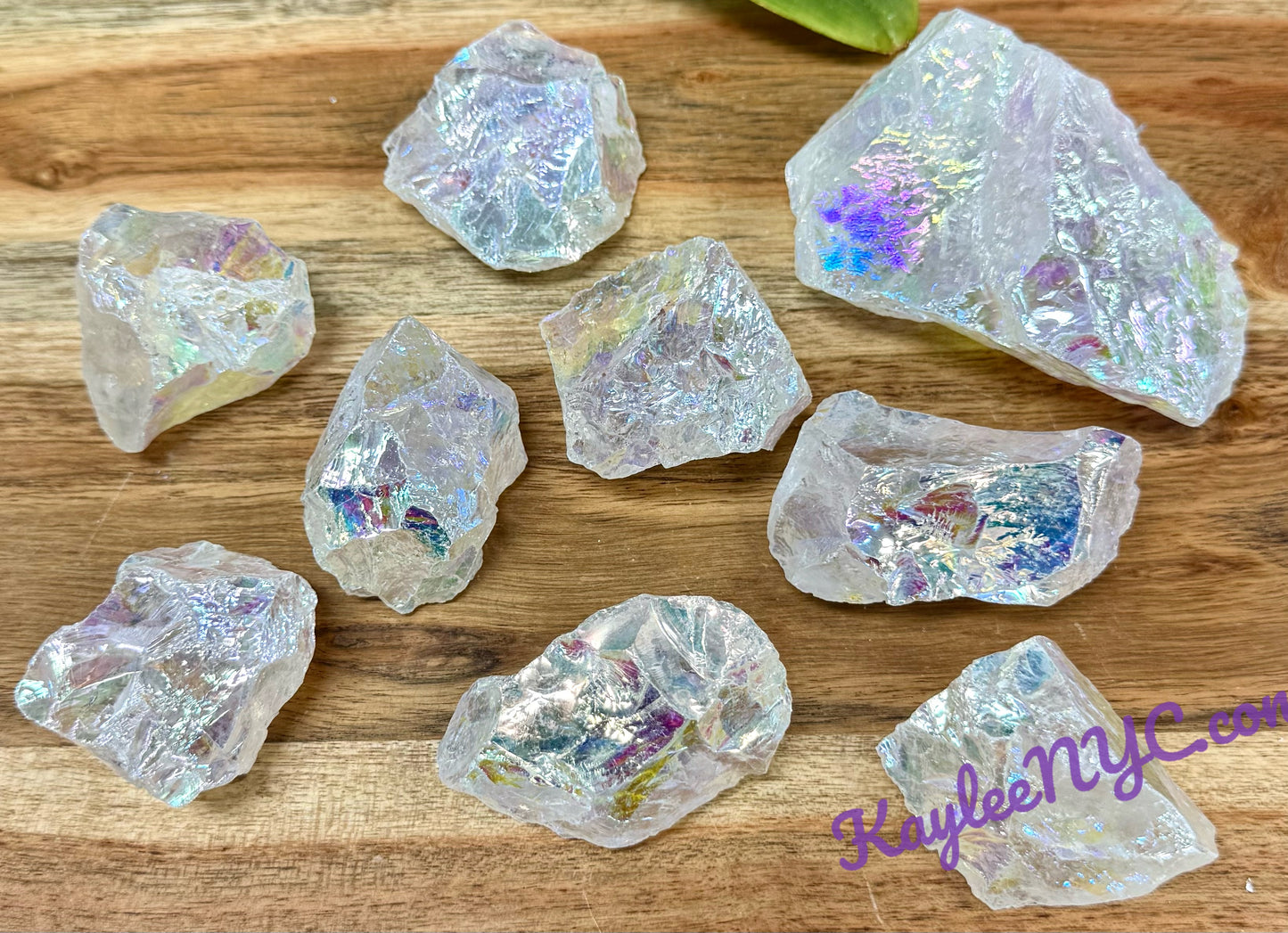 Wholesale Lot 2 lbs Angel Aura Satyaloka Azeztulite Quartz Crystal Healing Energy