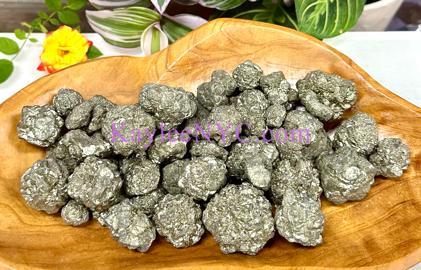 2 lbs Natural Pyrite Raw Crystal