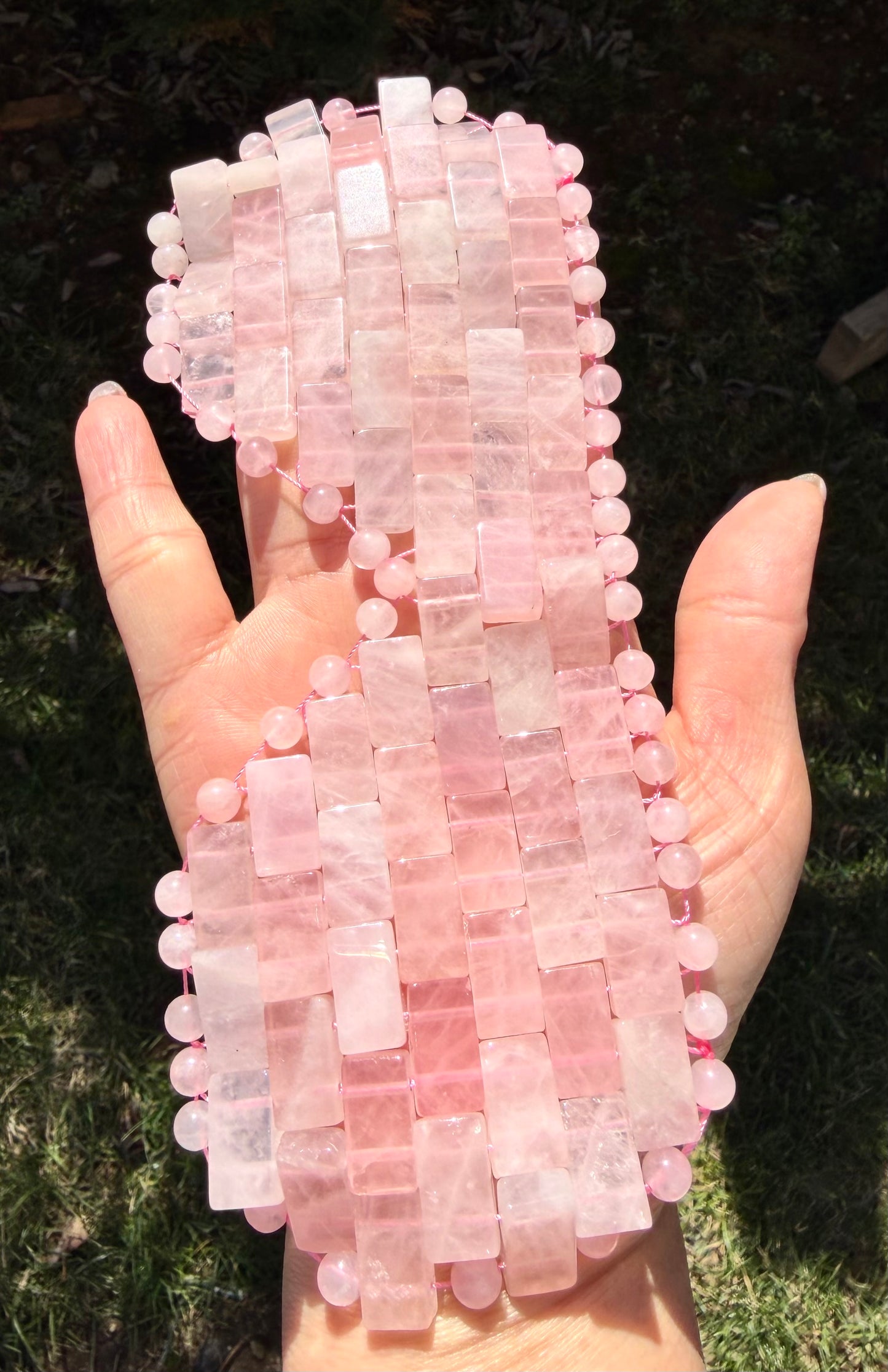4 PCs Mixed Natural Crystals Eye Mask Healing Energy