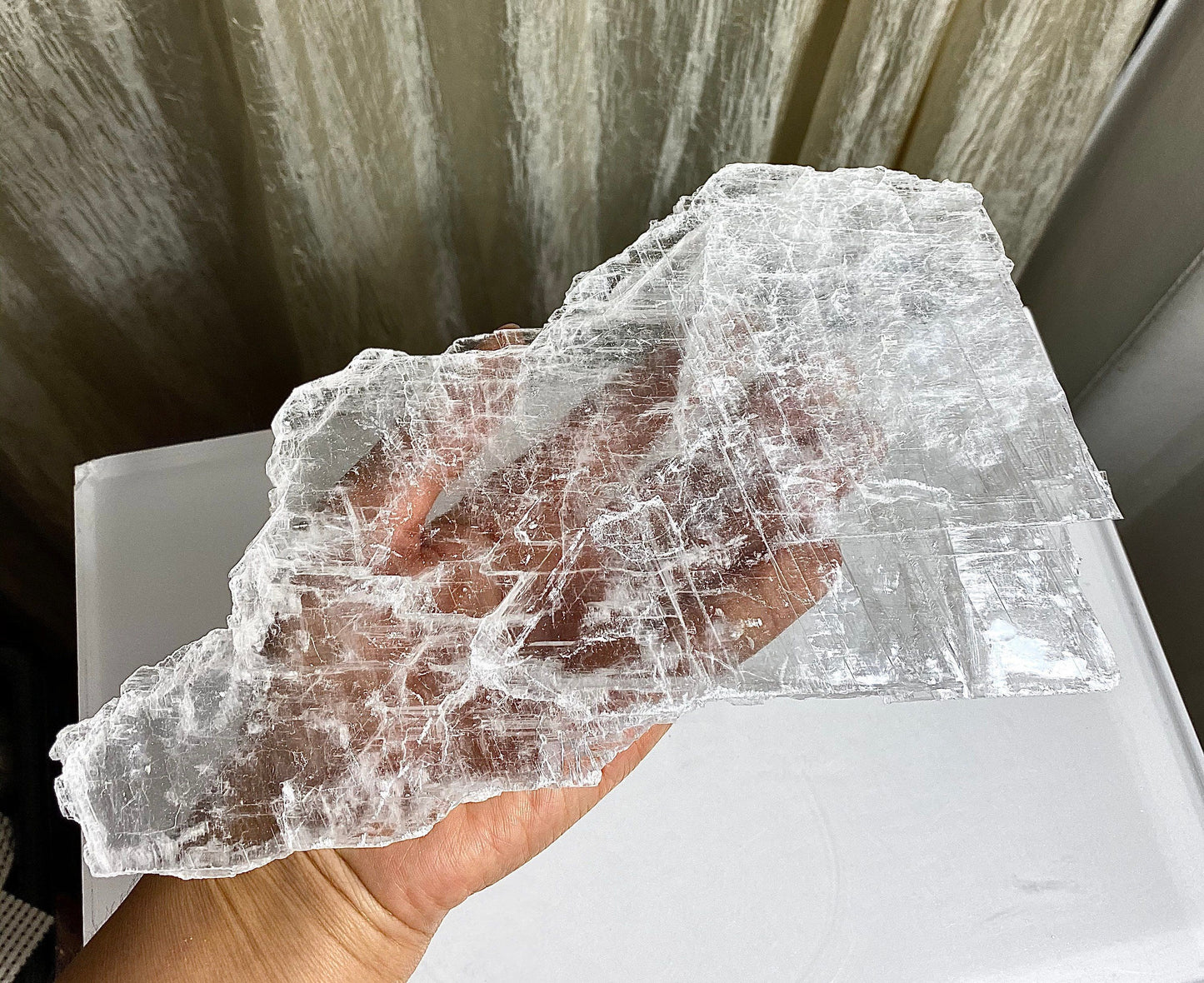 Wholesale Lot 5 Lbs Natural Selenite Crystal Raw Nice Quality Healing Energy