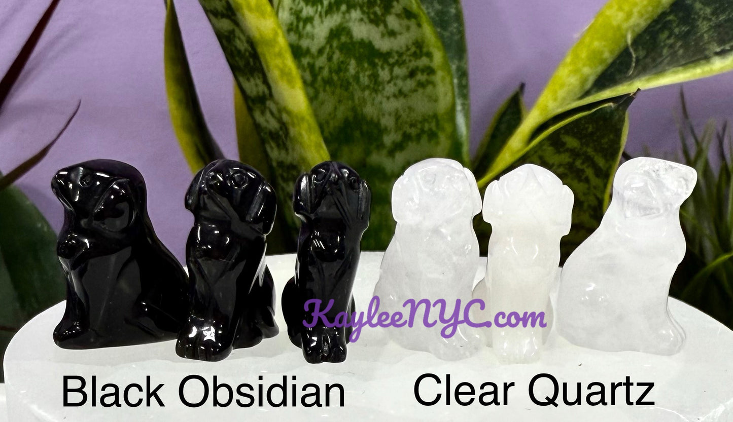 Wholesale Lot 16 PCs Mix Crystals Dogs Crystal Healing Energy