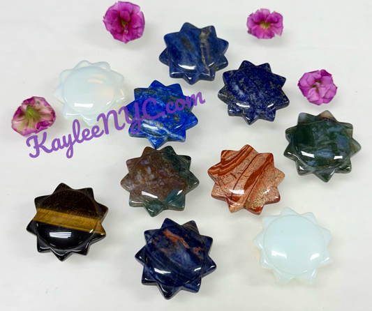 10 PCs 3cm Crystal Sun Healing Energy