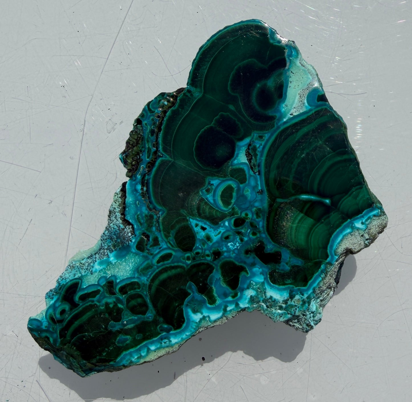 Wholesale 2 lbs Natural Chrysocolla Malachite Slabs Crystal