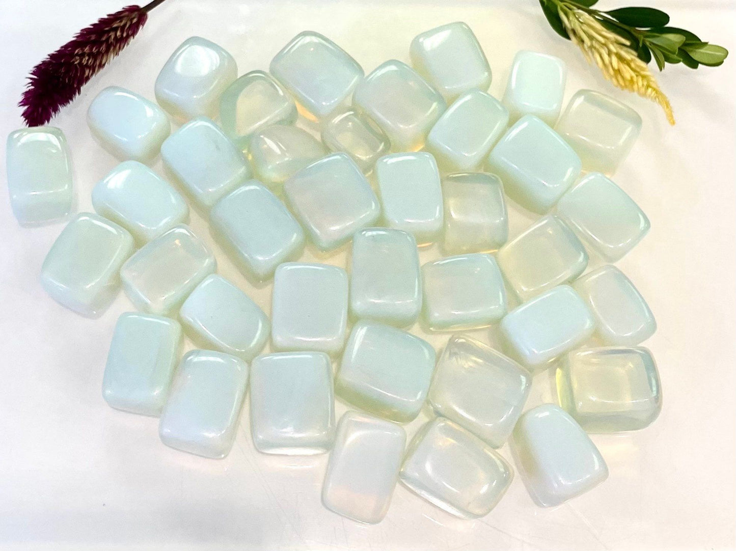 Wholesale Lot 2 lbs Opalite Tumble Crystal Nice Quality Healing Energy