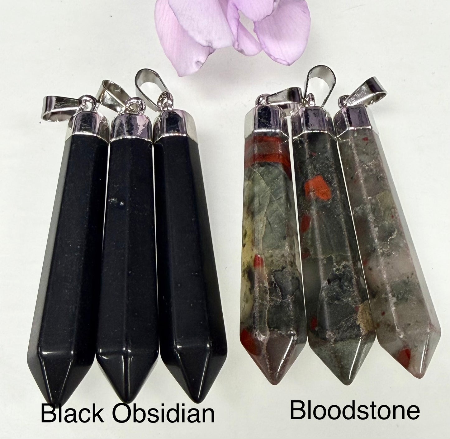 Wholesale Lot 9 Pcs Mix Crystal Pendant Healing Energy