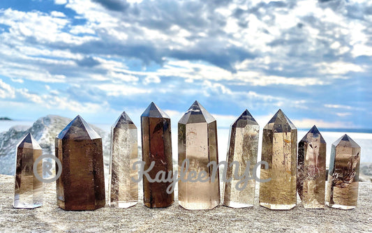 Wholesale Lot 1 Lb Natural Smoky Quartz Obelisk Point Crystal Natural Energy Healing