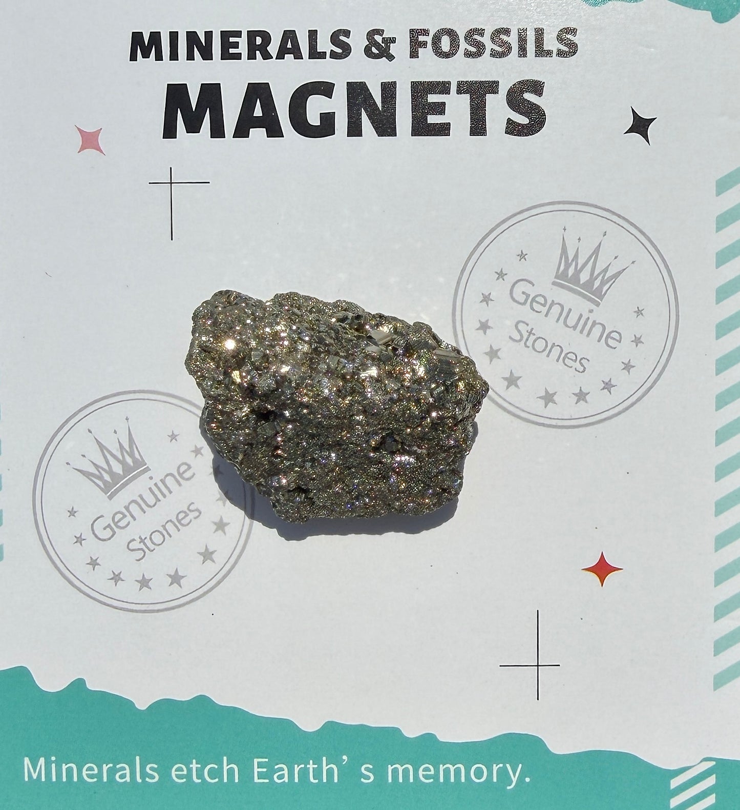 Wholesale Lot 12 pcs Mixed Natural Rough Crystal Magnet