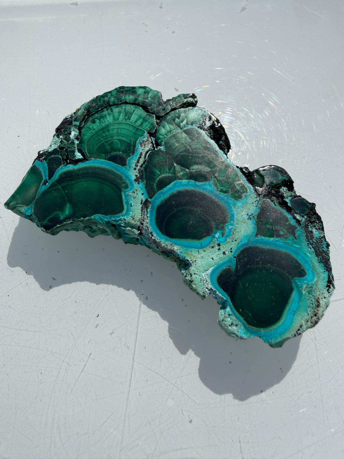Wholesale 2 lbs Natural Chrysocolla Malachite Slabs Crystal