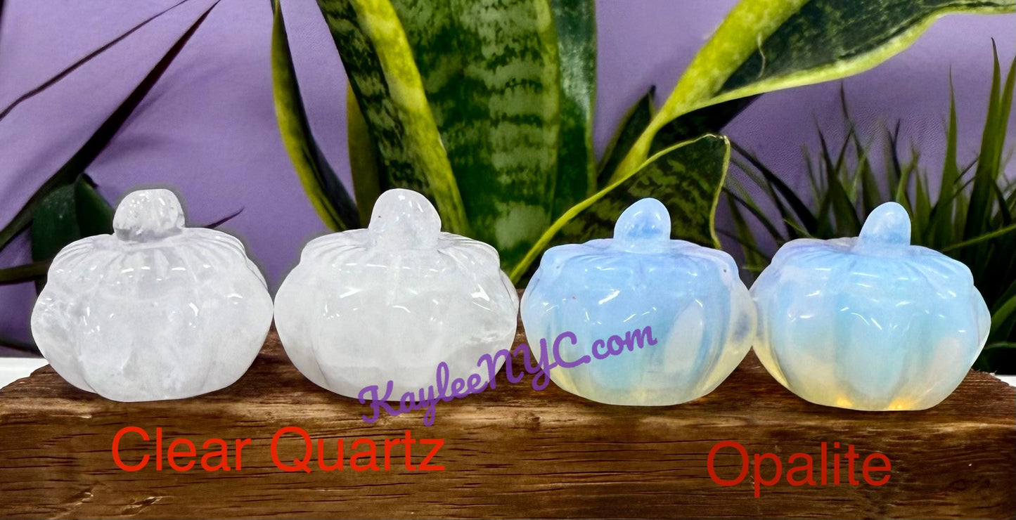 10 PCs 1.3” mix Crystals Pumpkin healing energy