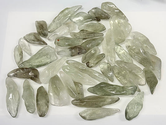 Wholesale Lot 2 lbs Prasiolite Green Amethyst Tumble Healing Energy