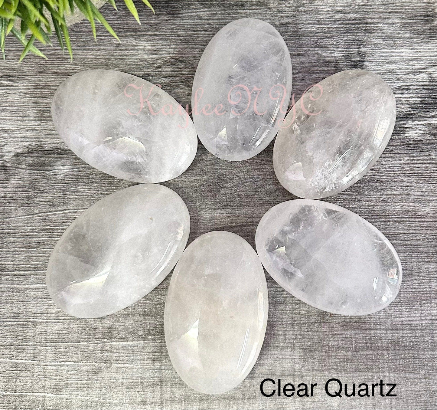 Wholesale Lot 8 pcs Natural Crystals Palm Stones Crystal Healing Energy