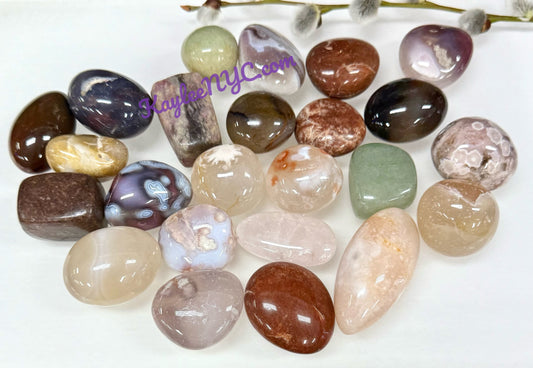 Wholesale Lot 2 lbs Natural Mix Crystal sTumble Healing Energy