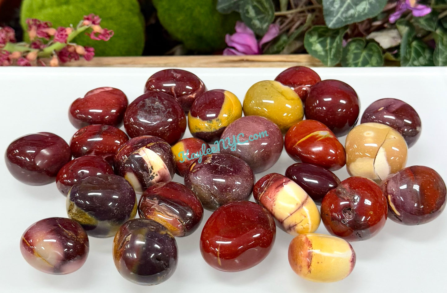 Wholesale Lot 2 Lbs Natural Mookaite Tumble Healing Energy Nice Quality