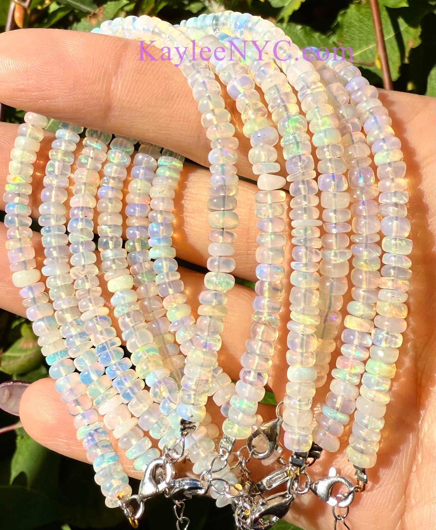 Wholesale 3PCs Ethiopian Natural Crystal Stretch Bracelet