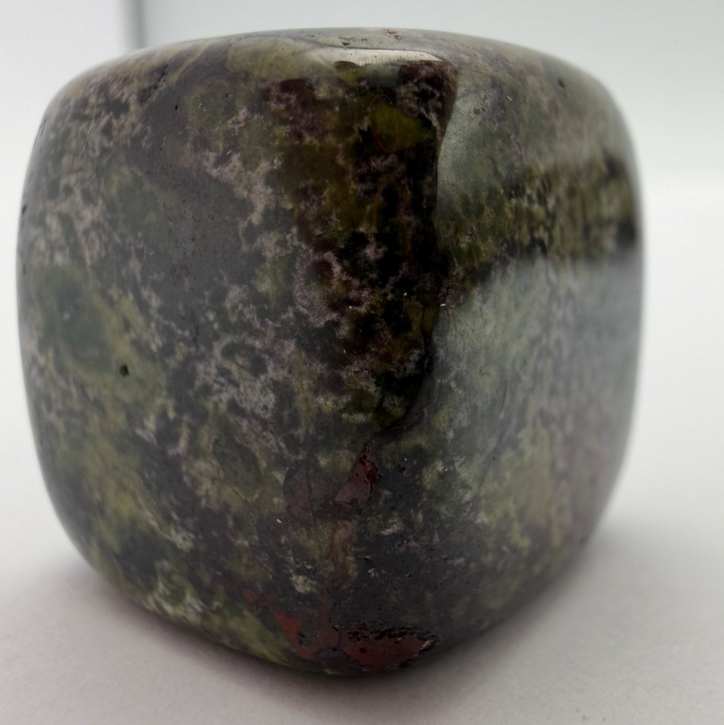2 lbs Natural Dragon Bloodstone Cube Crystal Healing Energy