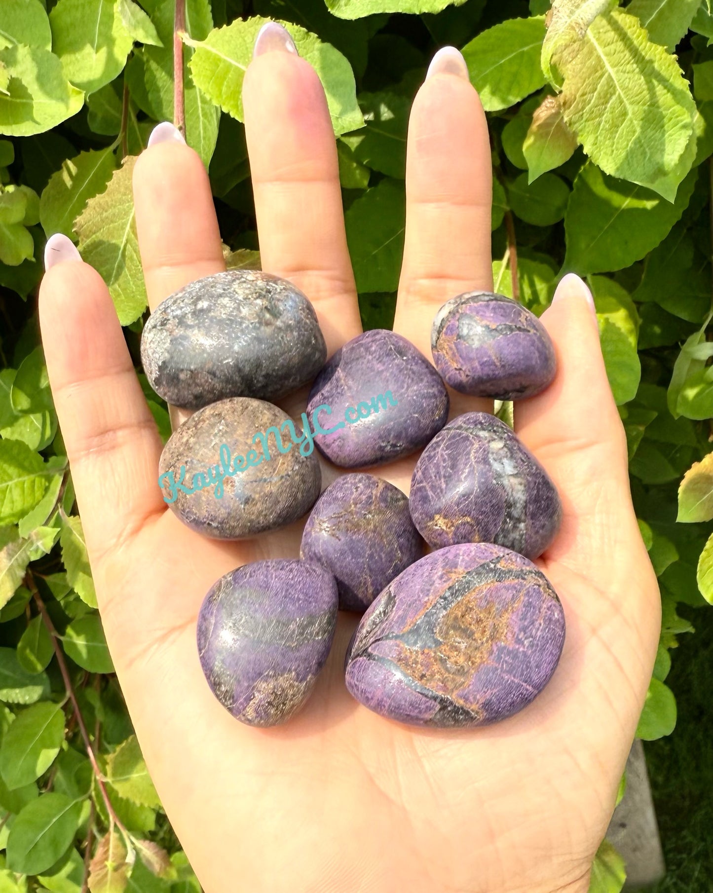 2 lbs Natural Purpurite Tumble