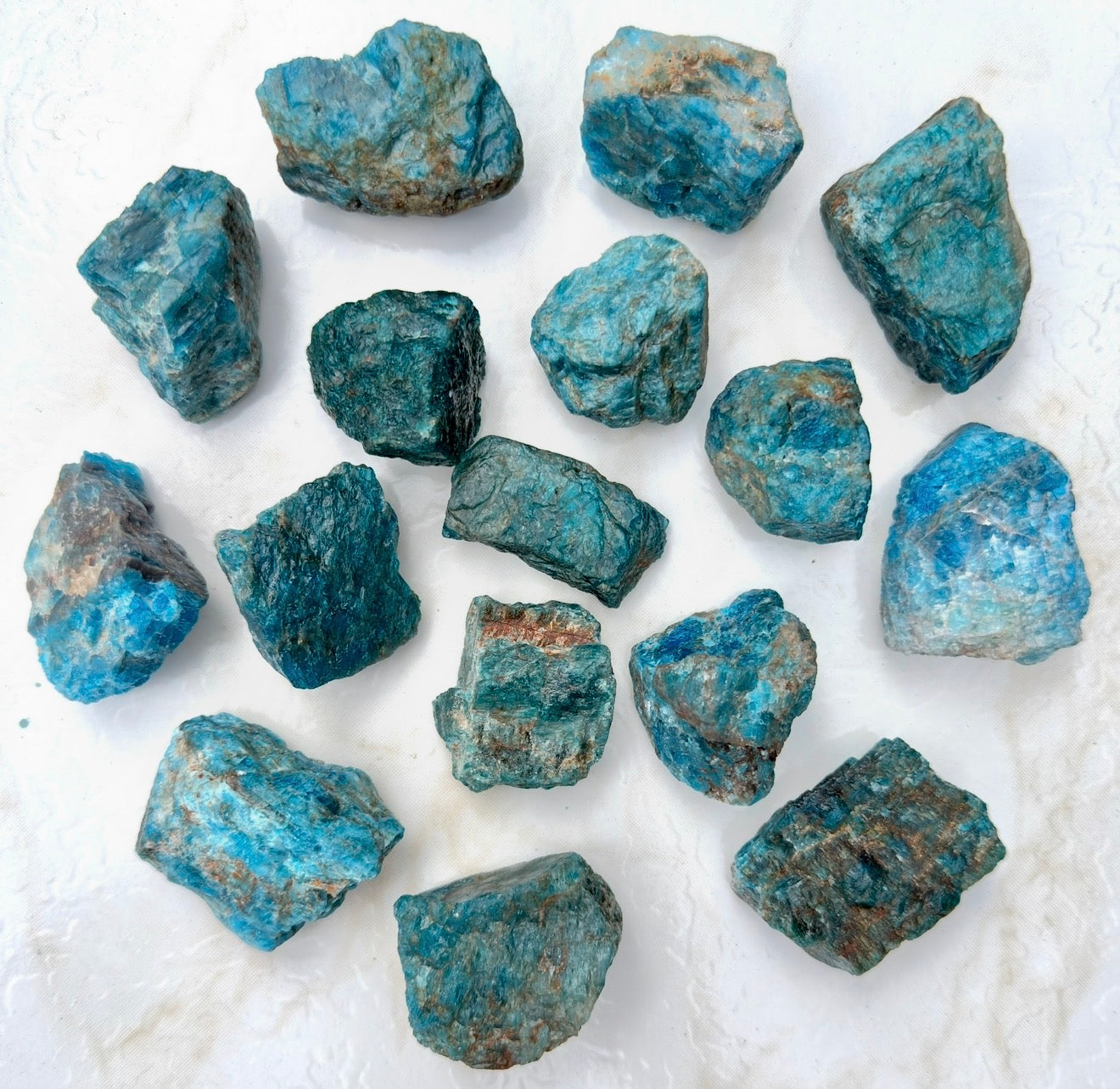 Wholesale Lot – 2 lbs Natural Apatite Rough Crystals