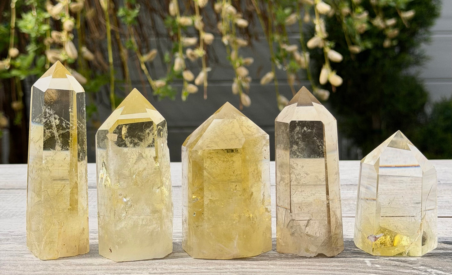 Wholesale Lot 2 lbs Citrine Obelisk Tower Point Crystal Energy Healing