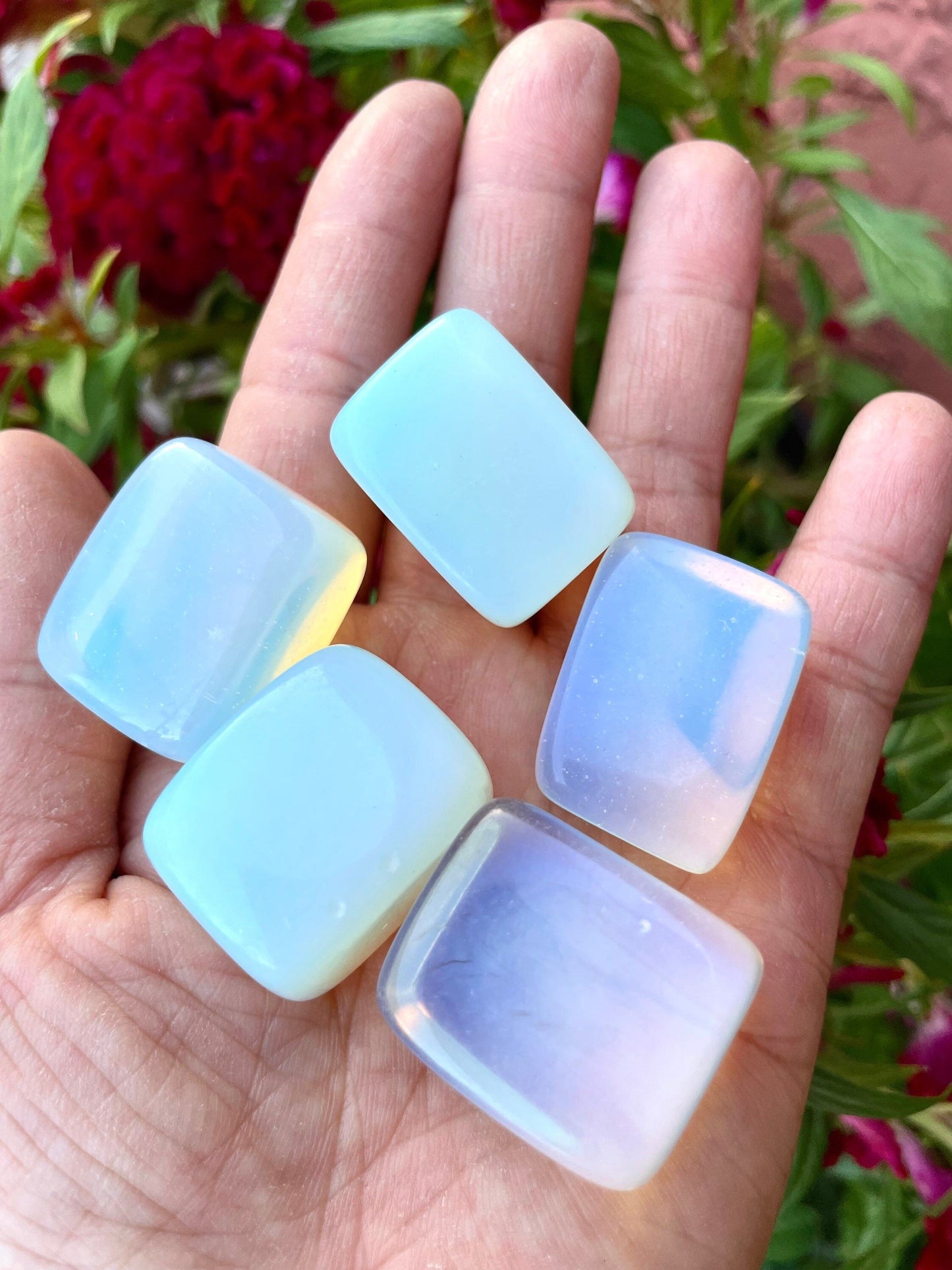 Wholesale Lot 2 lbs Opalite Tumble Crystal Nice Quality Healing Energy