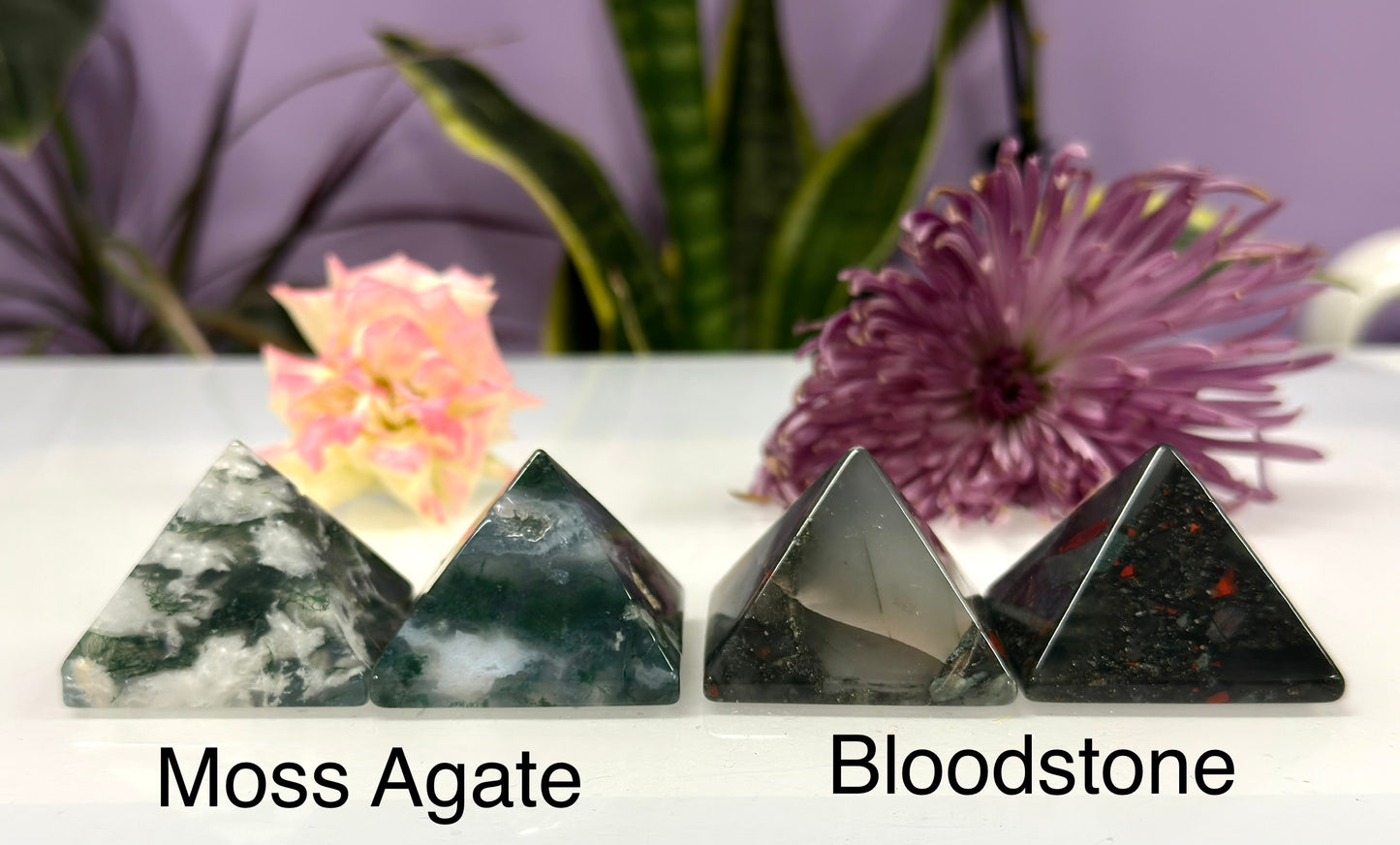 Wholesale Lot 1 lb Natural Mixed Crystal Pyramid Crystal Healing Energy
