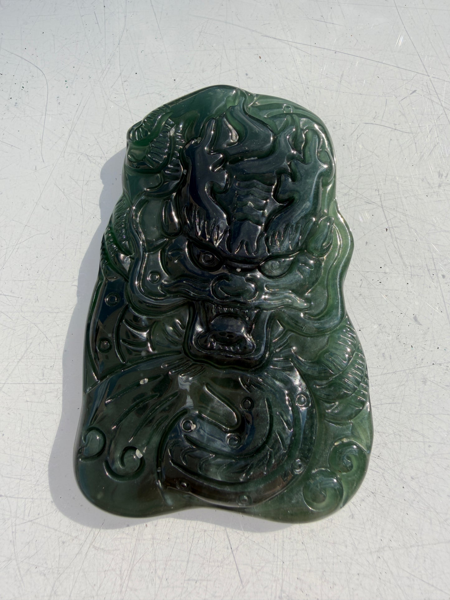 Wholesale Lot 6 Pcs Natural Jade Dragon Carving Cab Crystal Healing Energy