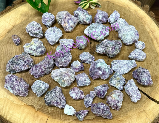 Wholesale Lot 2 lb Natural Lepidolite Mica Crystal Raw Nice Quality