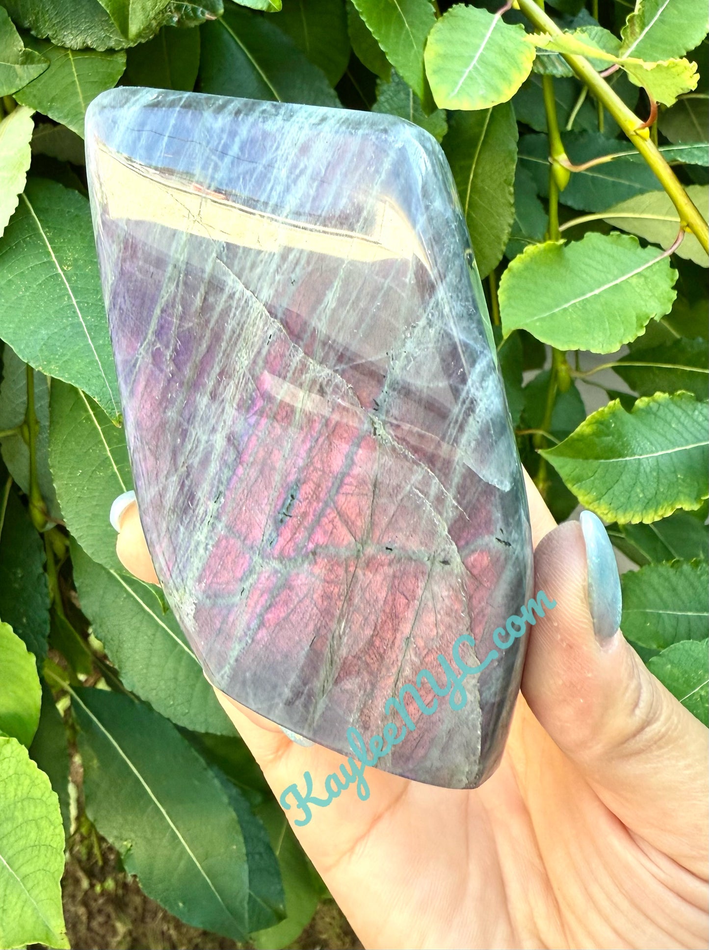 Wholesale Lot 6-8 Pcs Natural Sunset Labradorite Free Form Crystal 3.9-4 lbs