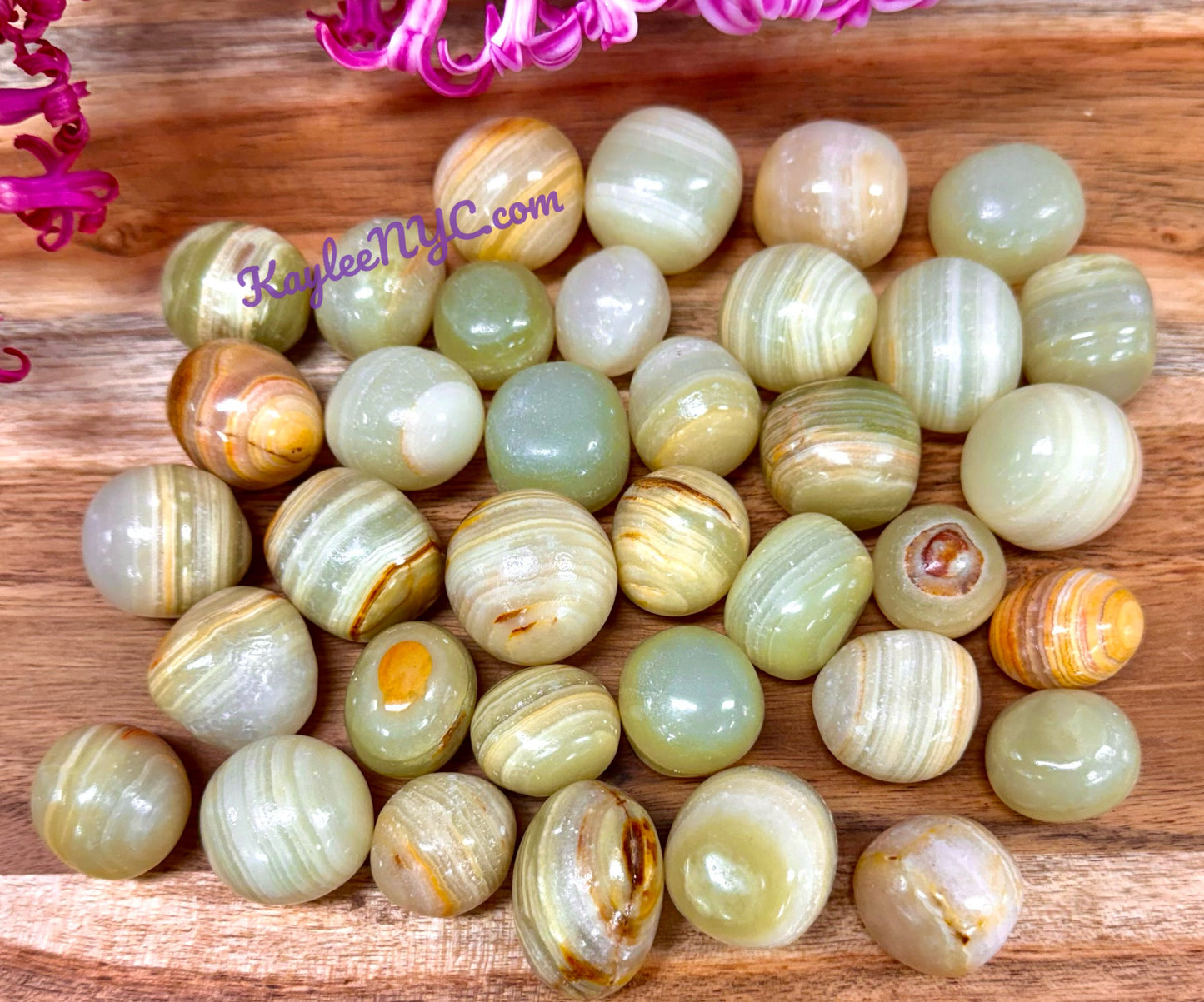 2 lbs Natural Green Onyx Tumble