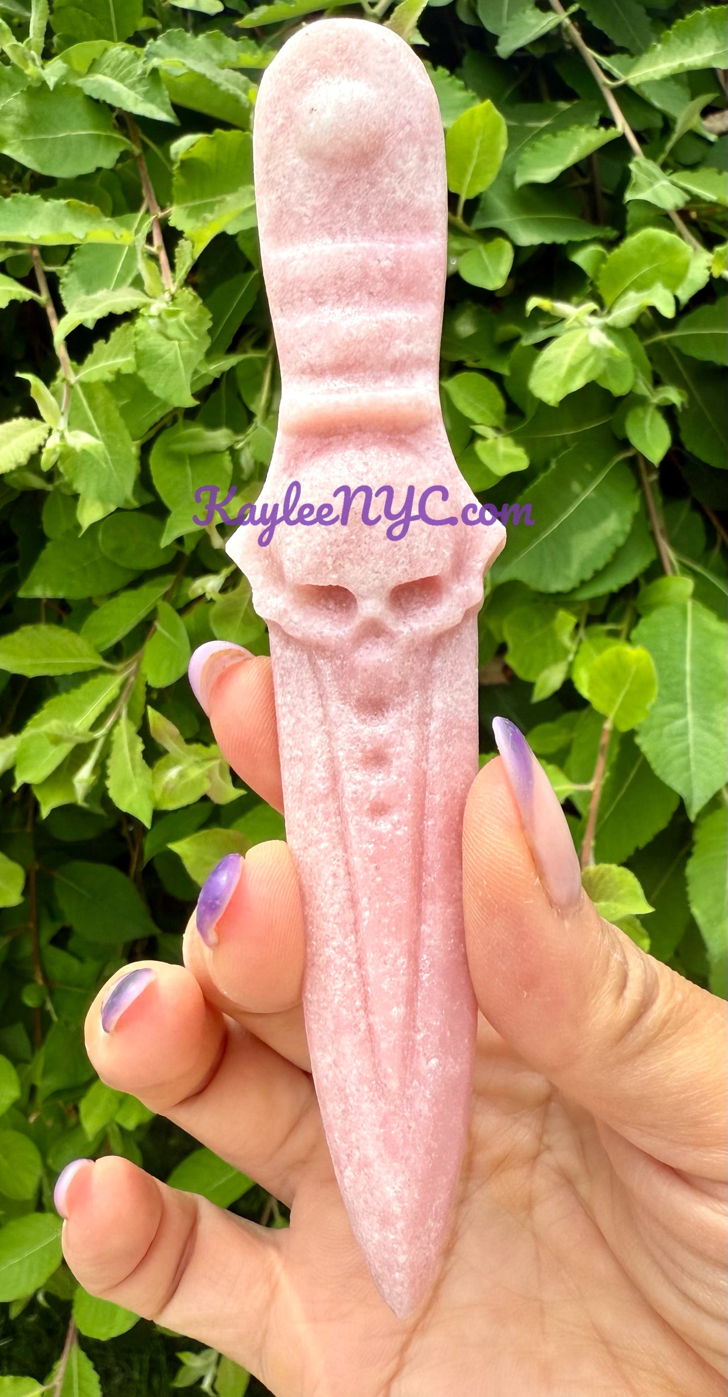 Wholesale Lot 4 pcs Natural Pink Opal Knife Crystals Healing Energy