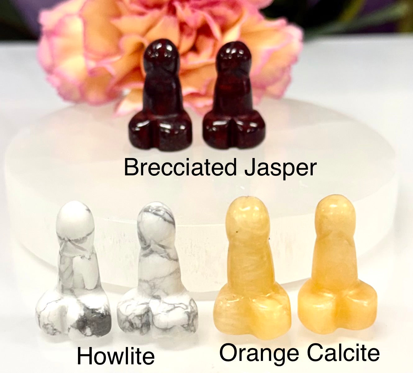 24 PCs 1” Mixed Crystal Mini Peen