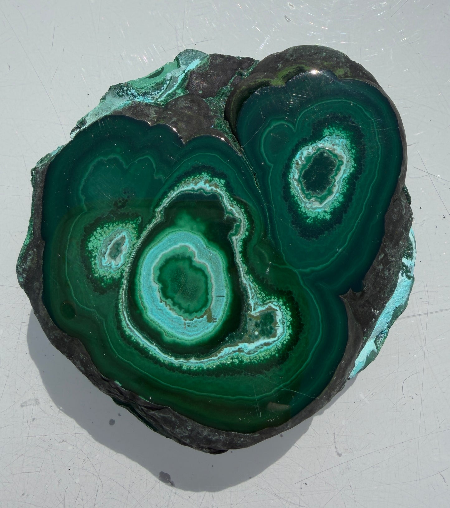 Wholesale 2 lbs Natural Chrysocolla Malachite Slabs Crystal