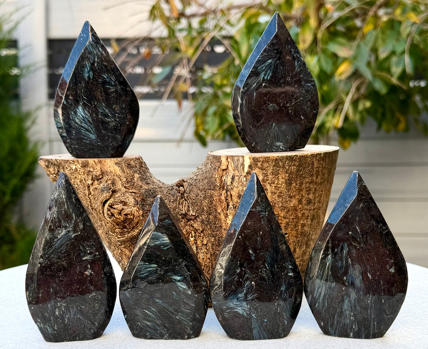 2 lbs Natural Astrophyllite aka Arfvedsonite Freeform Crystal bulk