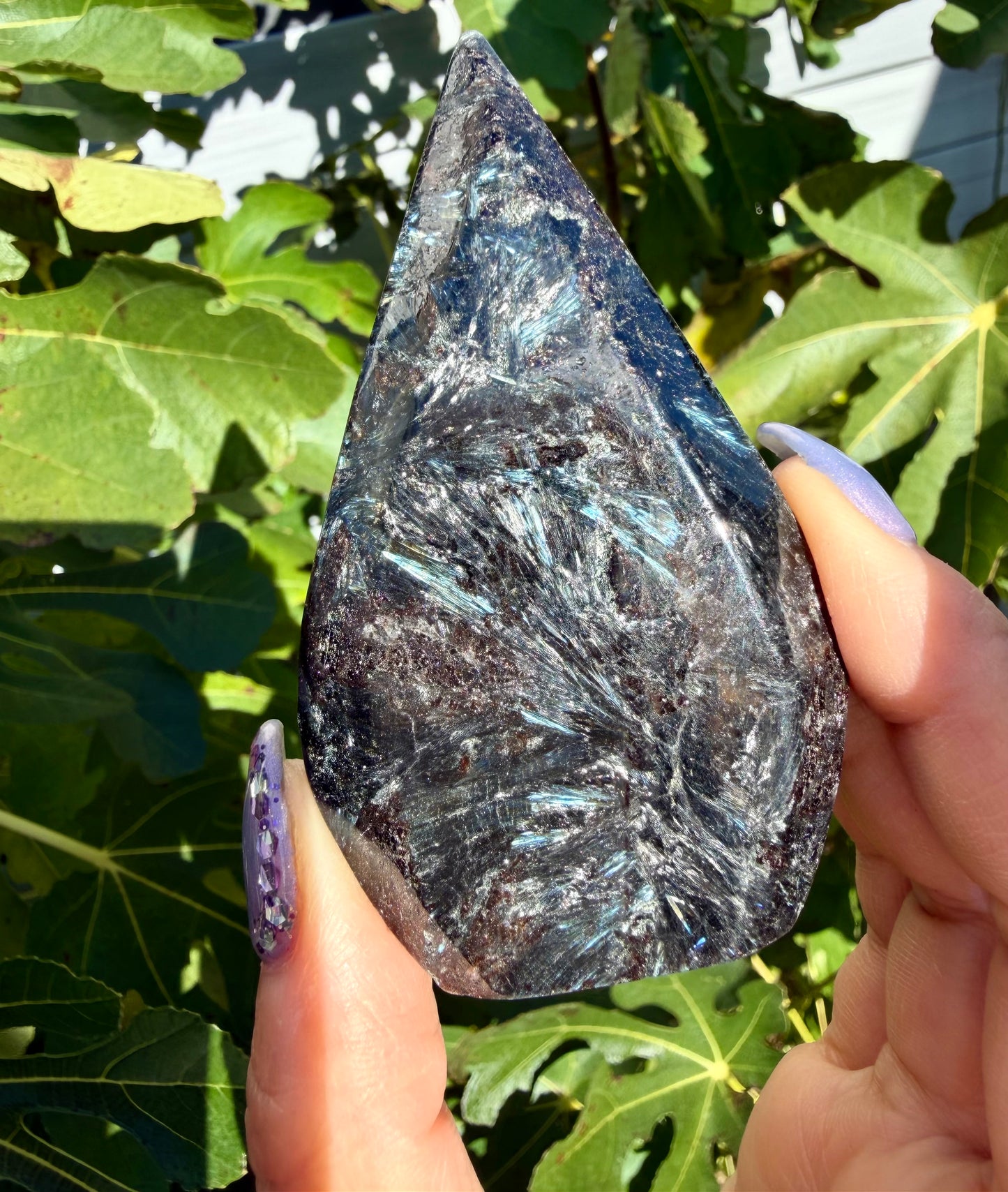 2 lbs Natural Astrophyllite aka Arfvedsonite Freeform Crystal bulk